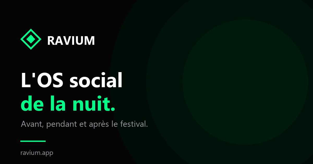 Ravium share card, French